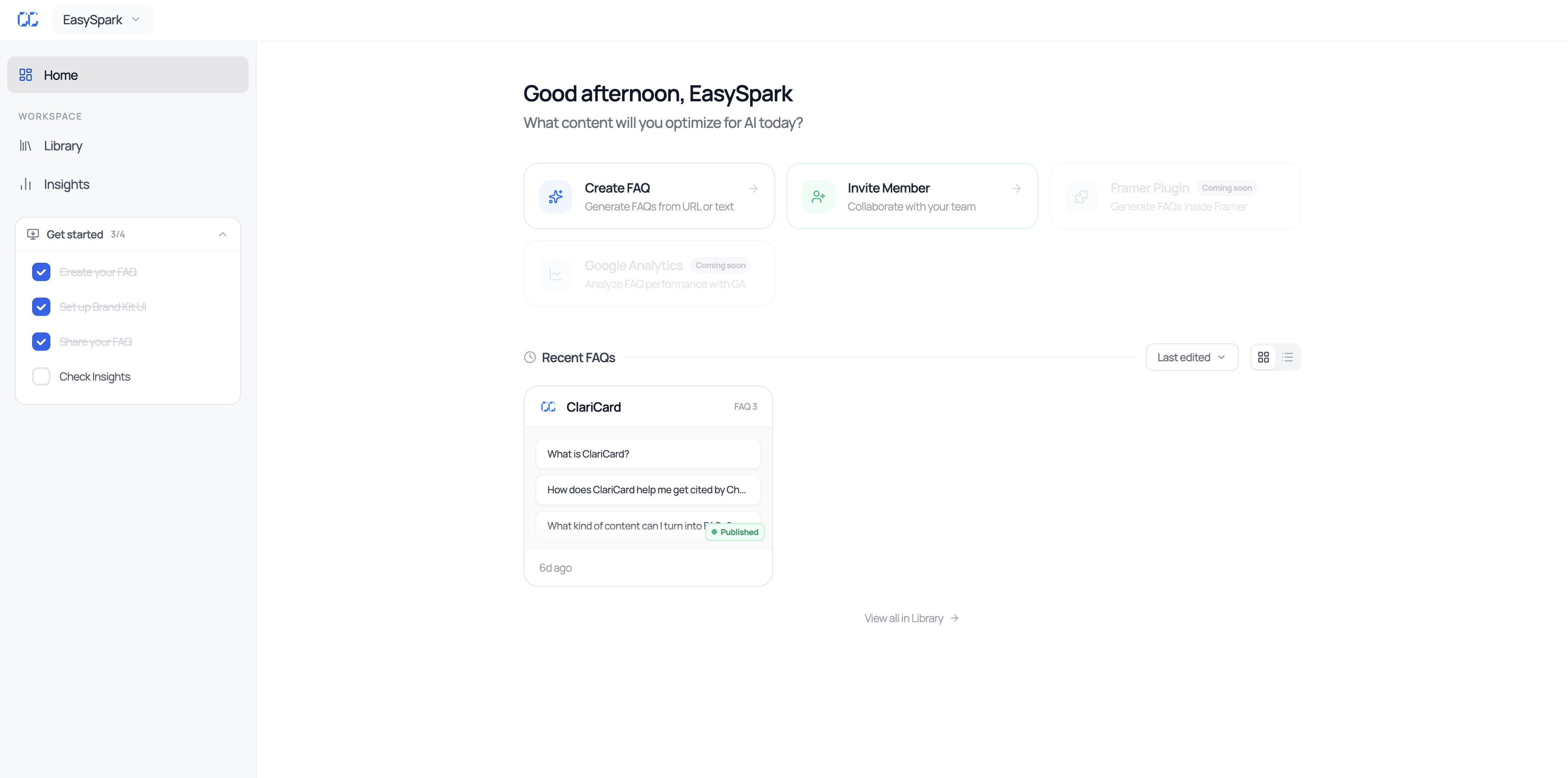 FAQ Builder